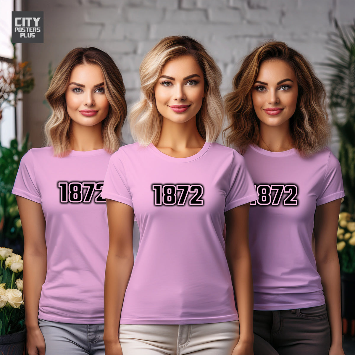 Year 1872 Vintage Birth Year Women T-Shirt