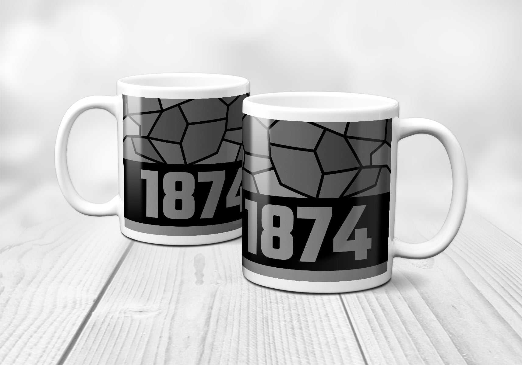 1874 Year Mug (11oz, Black)