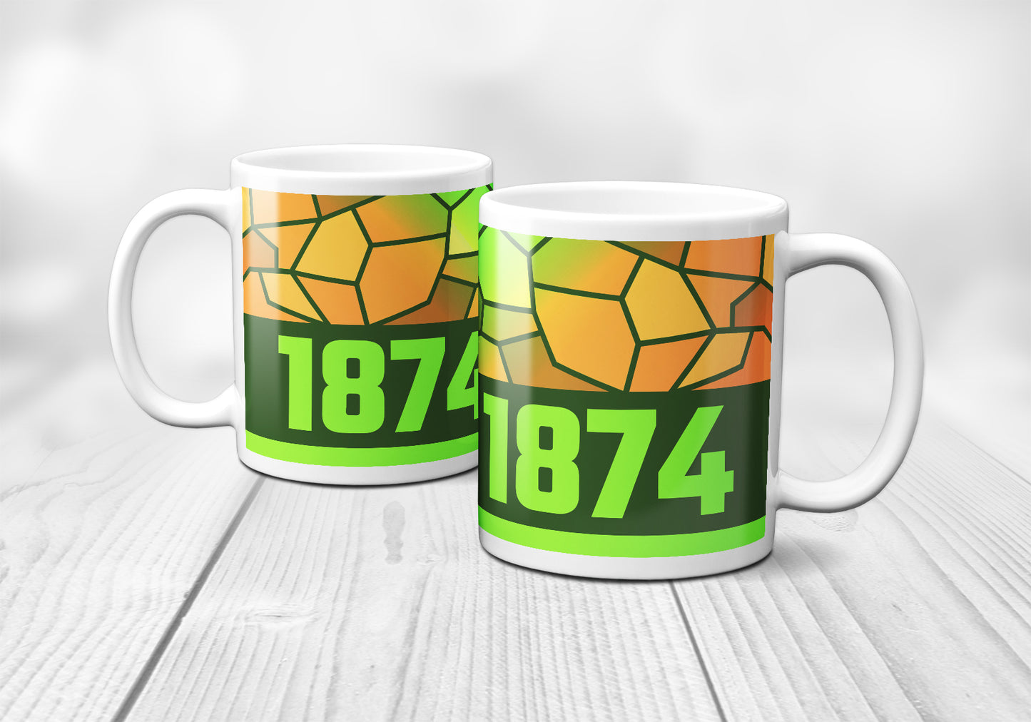 1874 Year Mug (11oz, Olive Green)