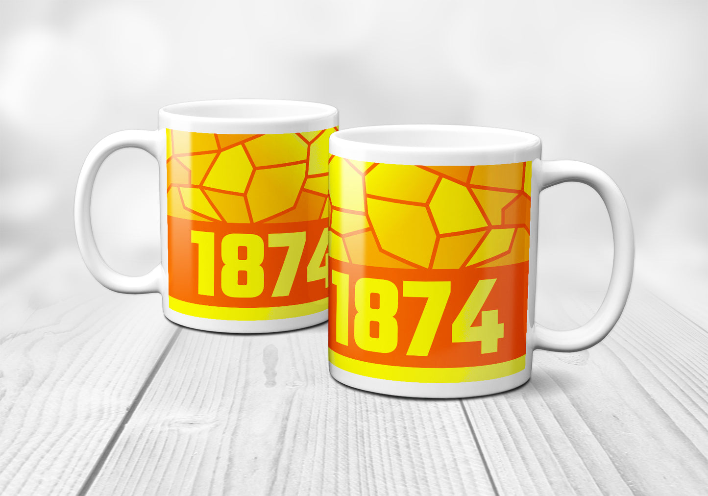 1874 Year Mug (11oz, Orange)