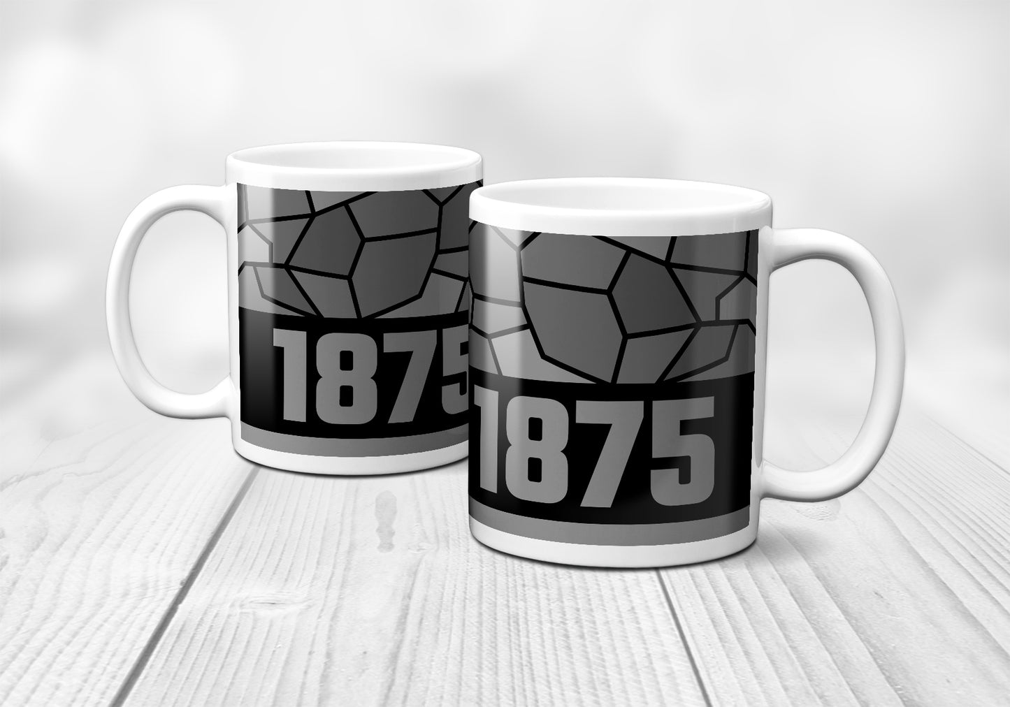 1875 Year Mug (11oz, Black)