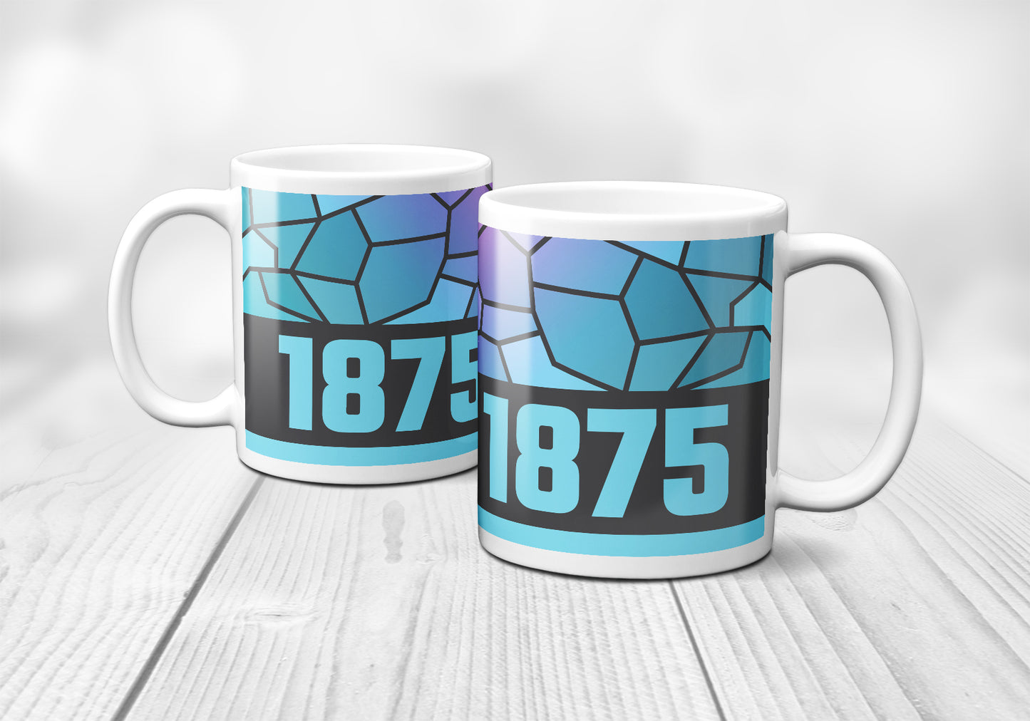 1875 Year Mug (11oz, Charcoal Grey)