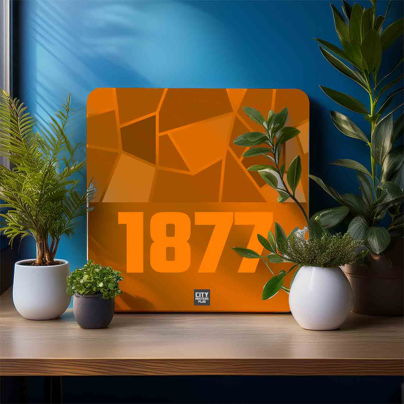 1877 Year Mousepad (Orange)