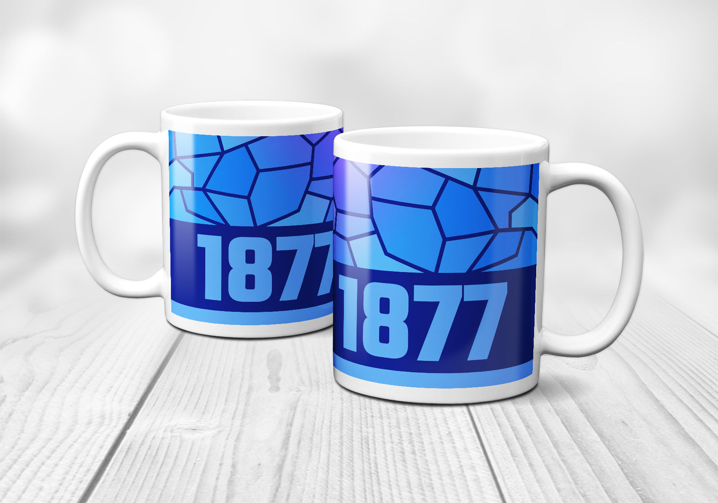 1877 Year Mug (11oz, Royal Blue)