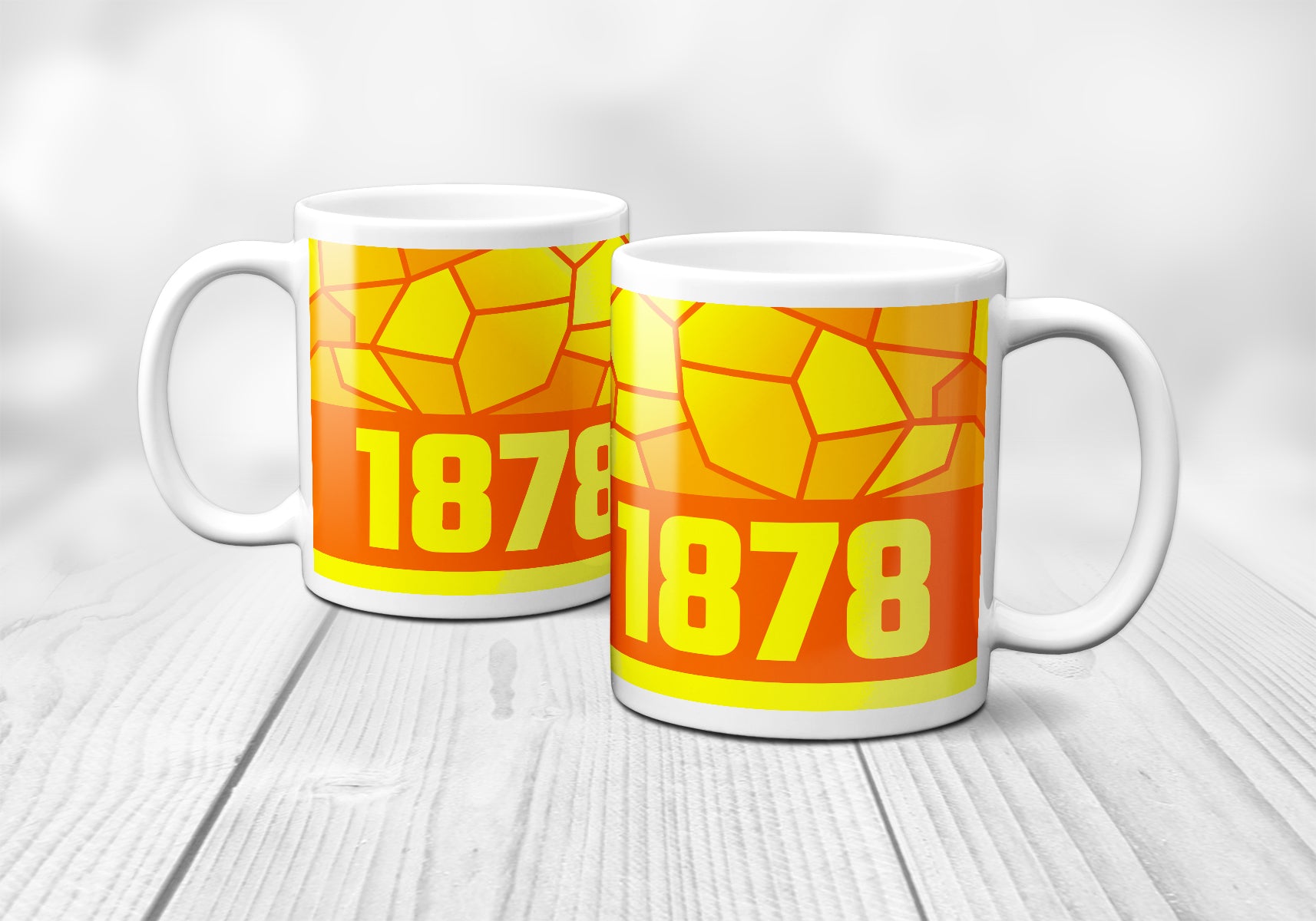 1878 Year Mug (11oz, Orange)