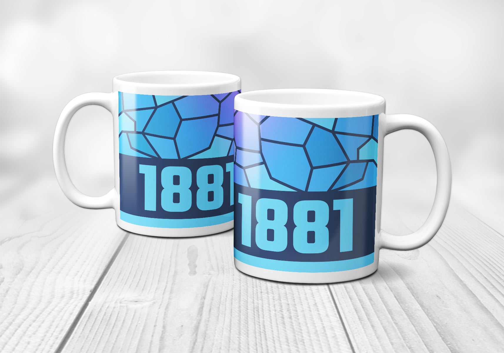 1881 Year Mug (11oz, Navy Blue)