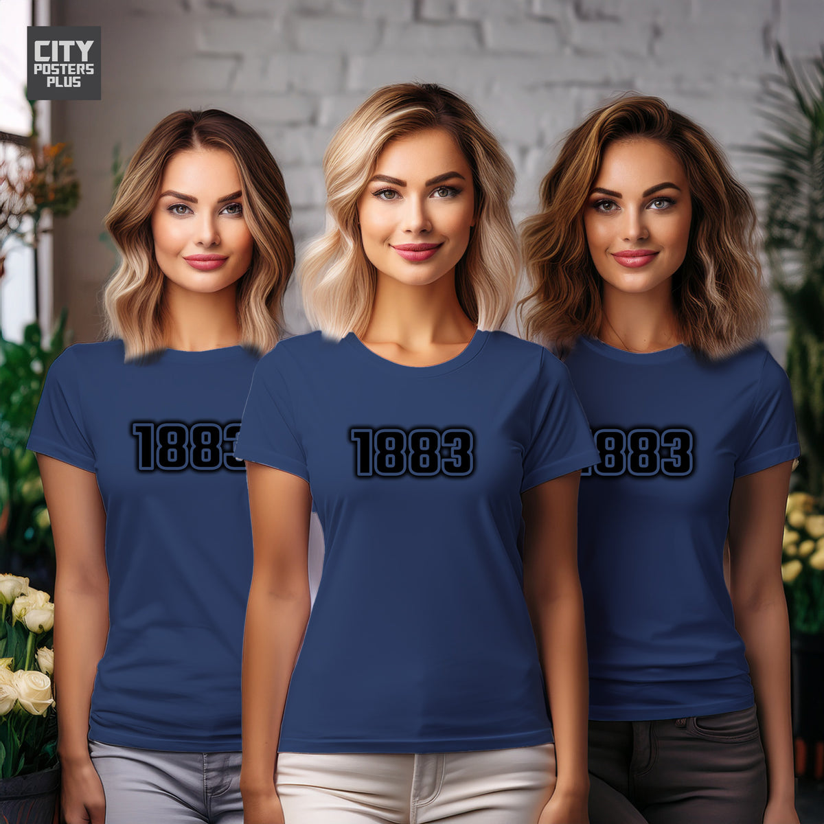Year 1883 Vintage Birth Year Women T-Shirt