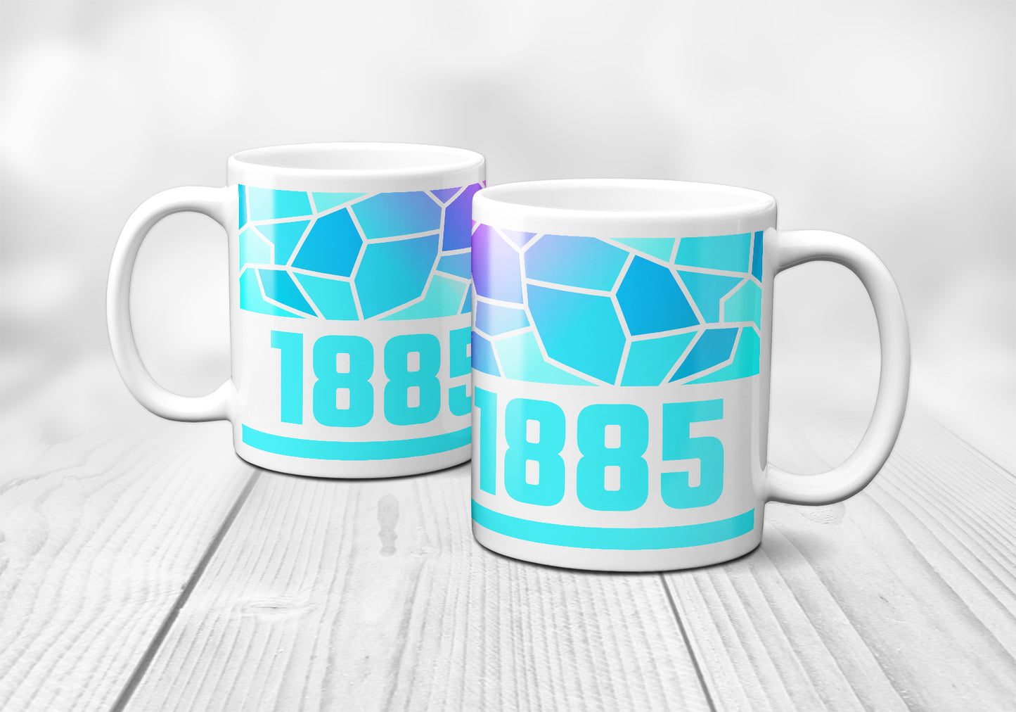 1885 Year Mug (11oz, White)