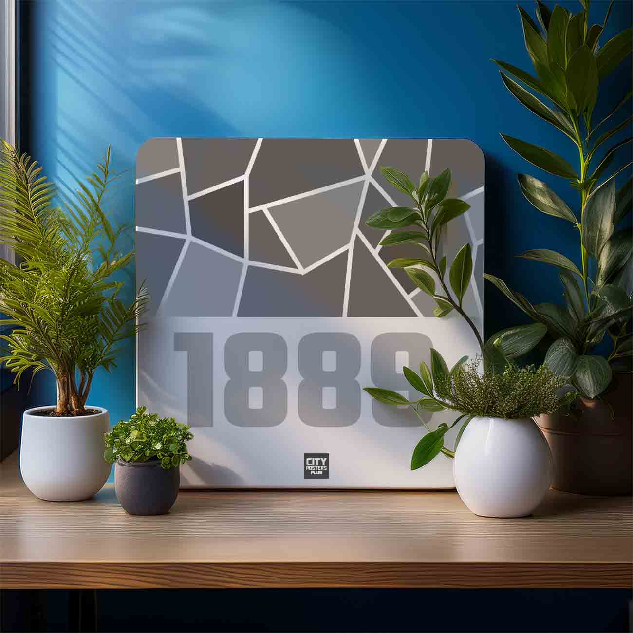 1889 Year Mousepad (White)
