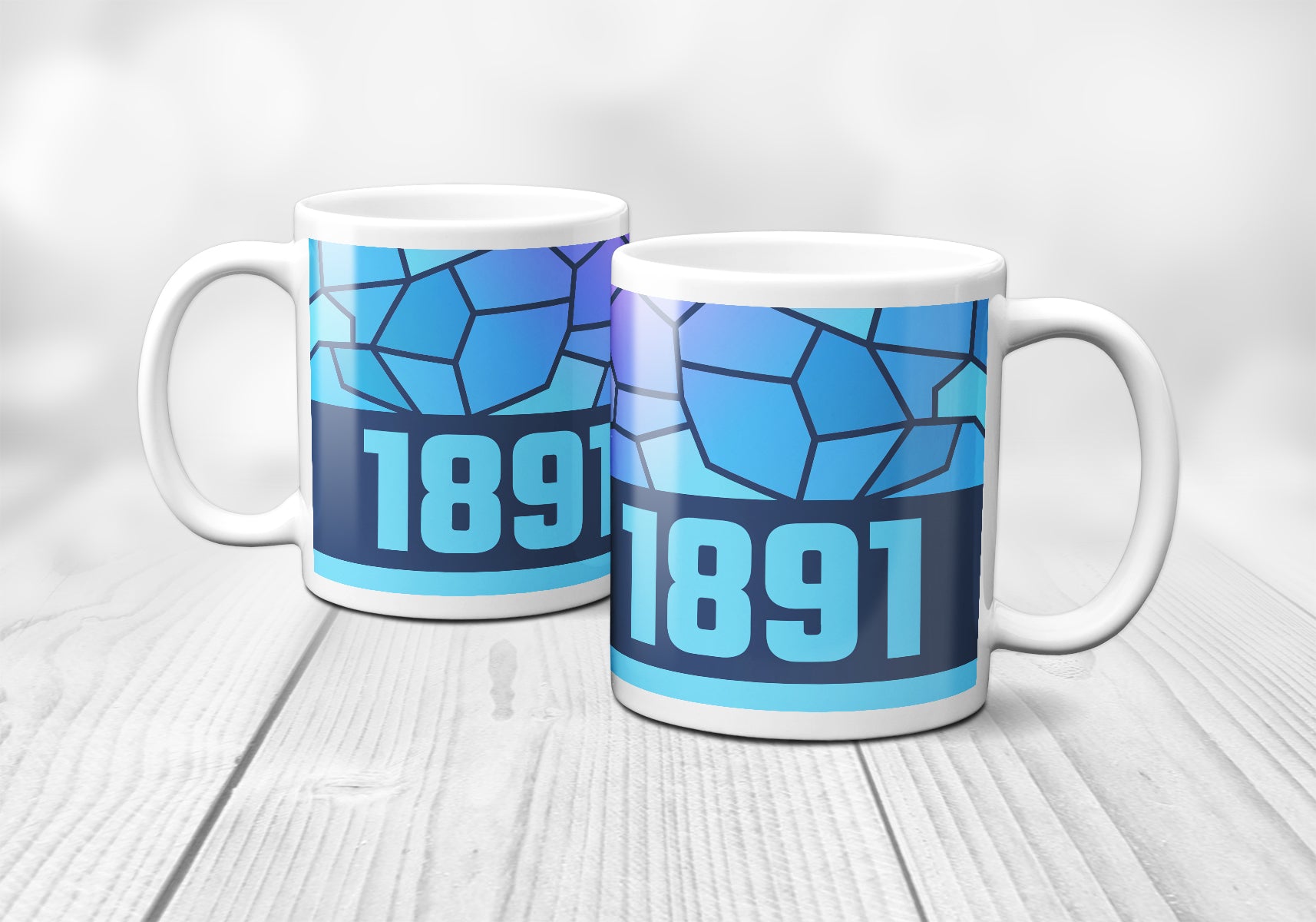 1891 Year Mug (11oz, Navy Blue)