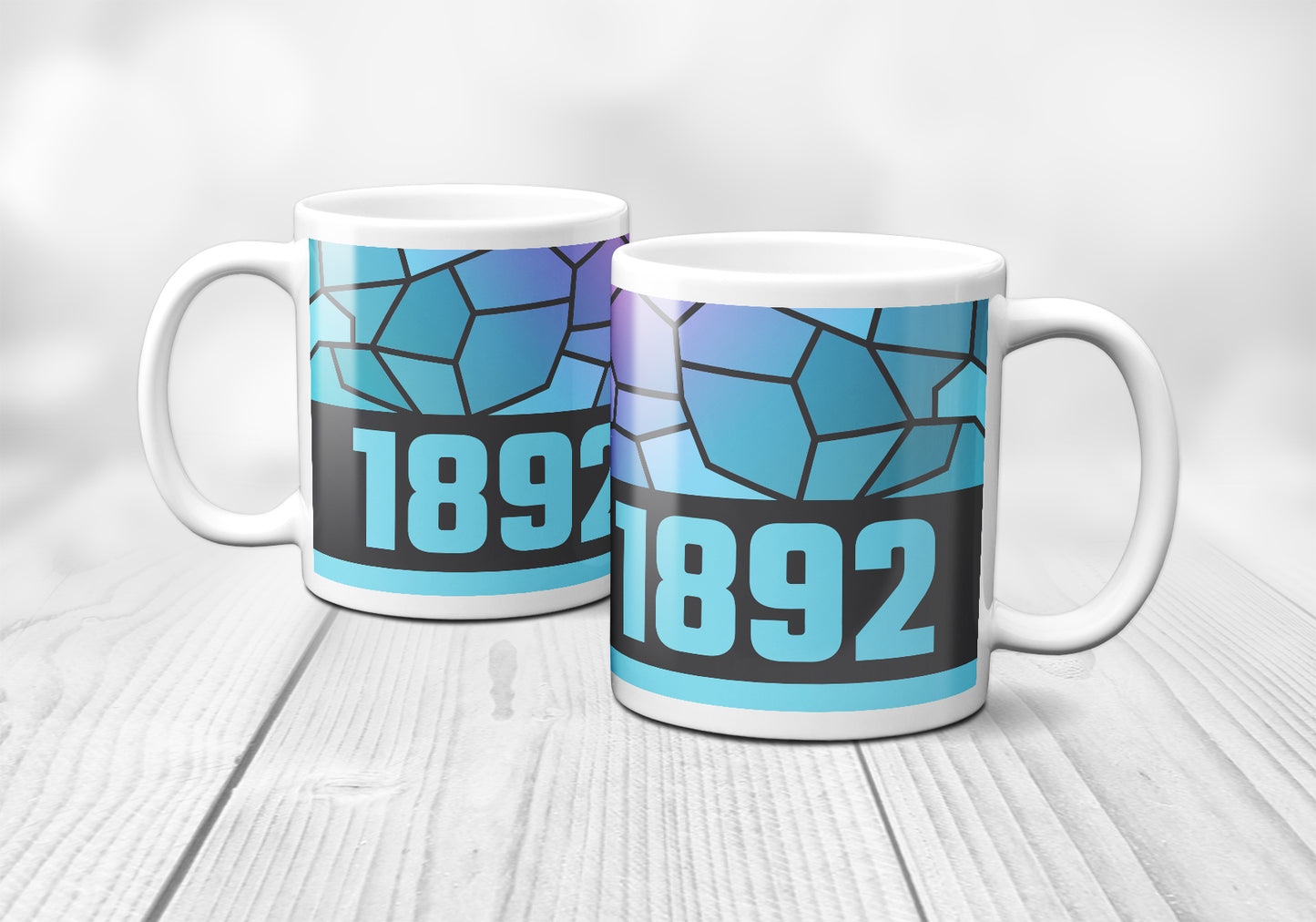 1892 Year Mug (11oz, Charcoal Grey)