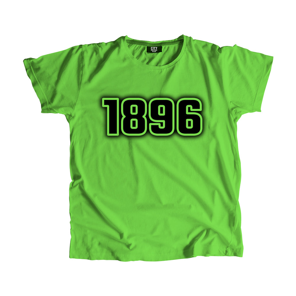 1896 Vintage Heritage Year Men Unisex T-Shirt (Liril Green)