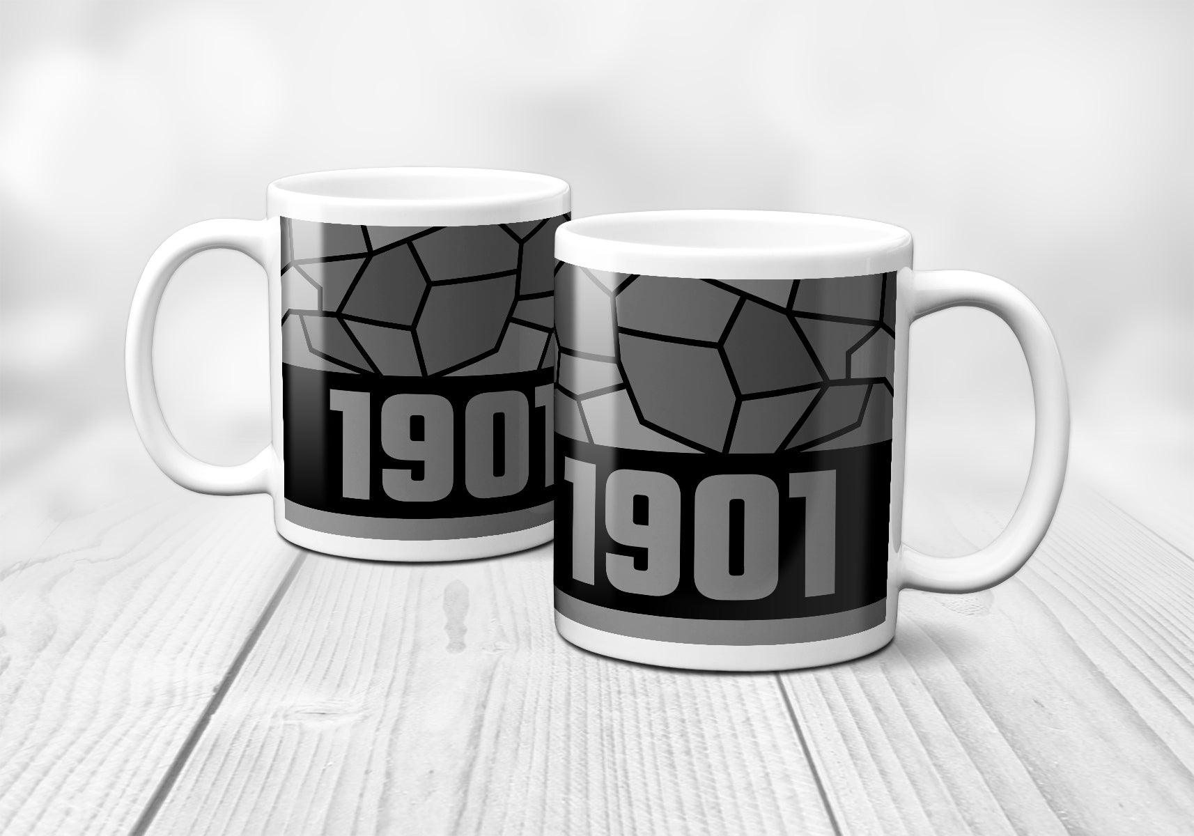 1901 Year Mug (11oz, Black)