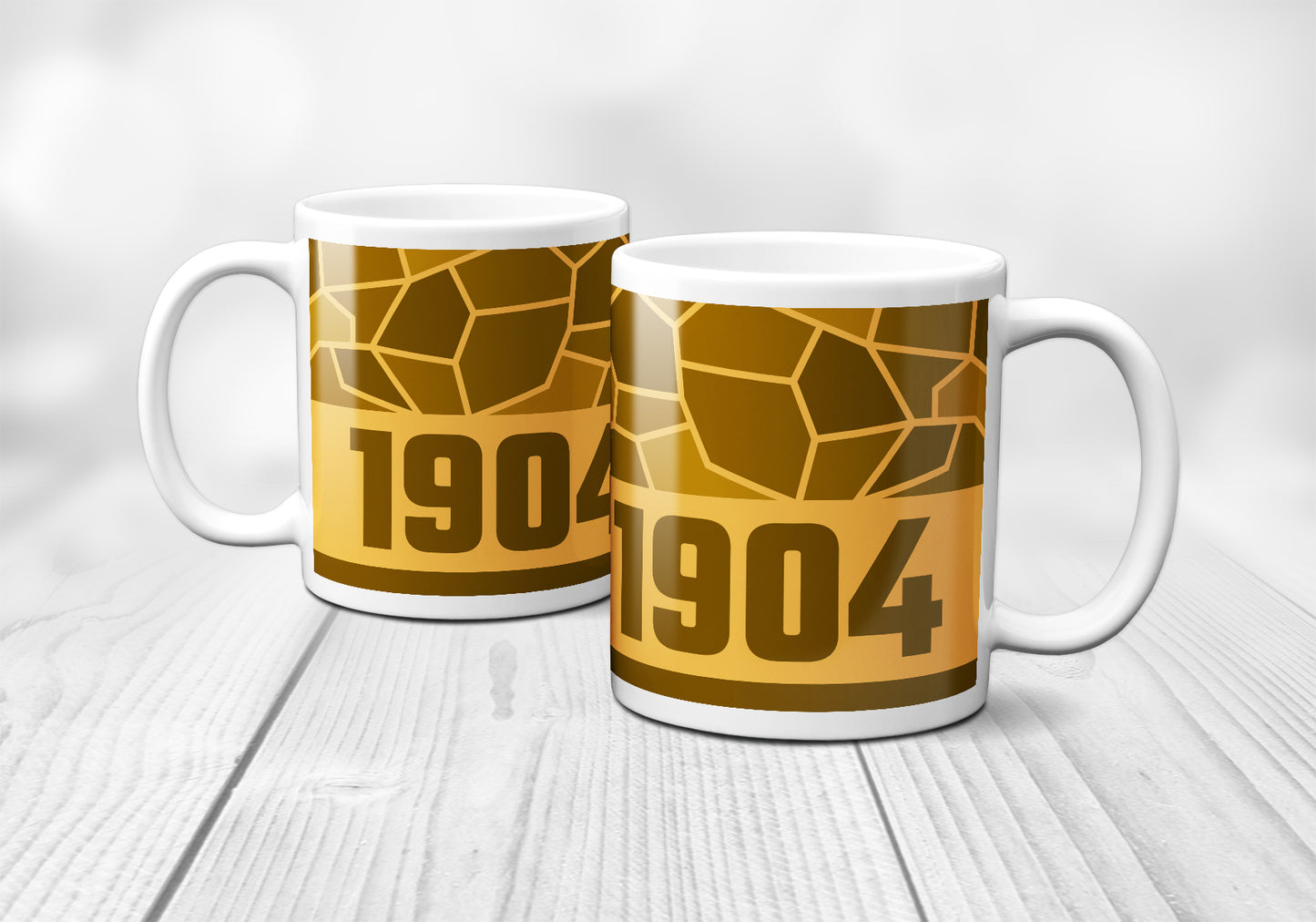 1904 Year Mug (11oz, Golden Yellow)