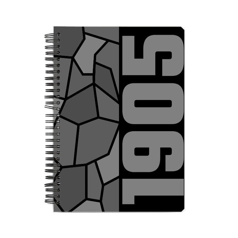 1905 Year Notebook (Black)