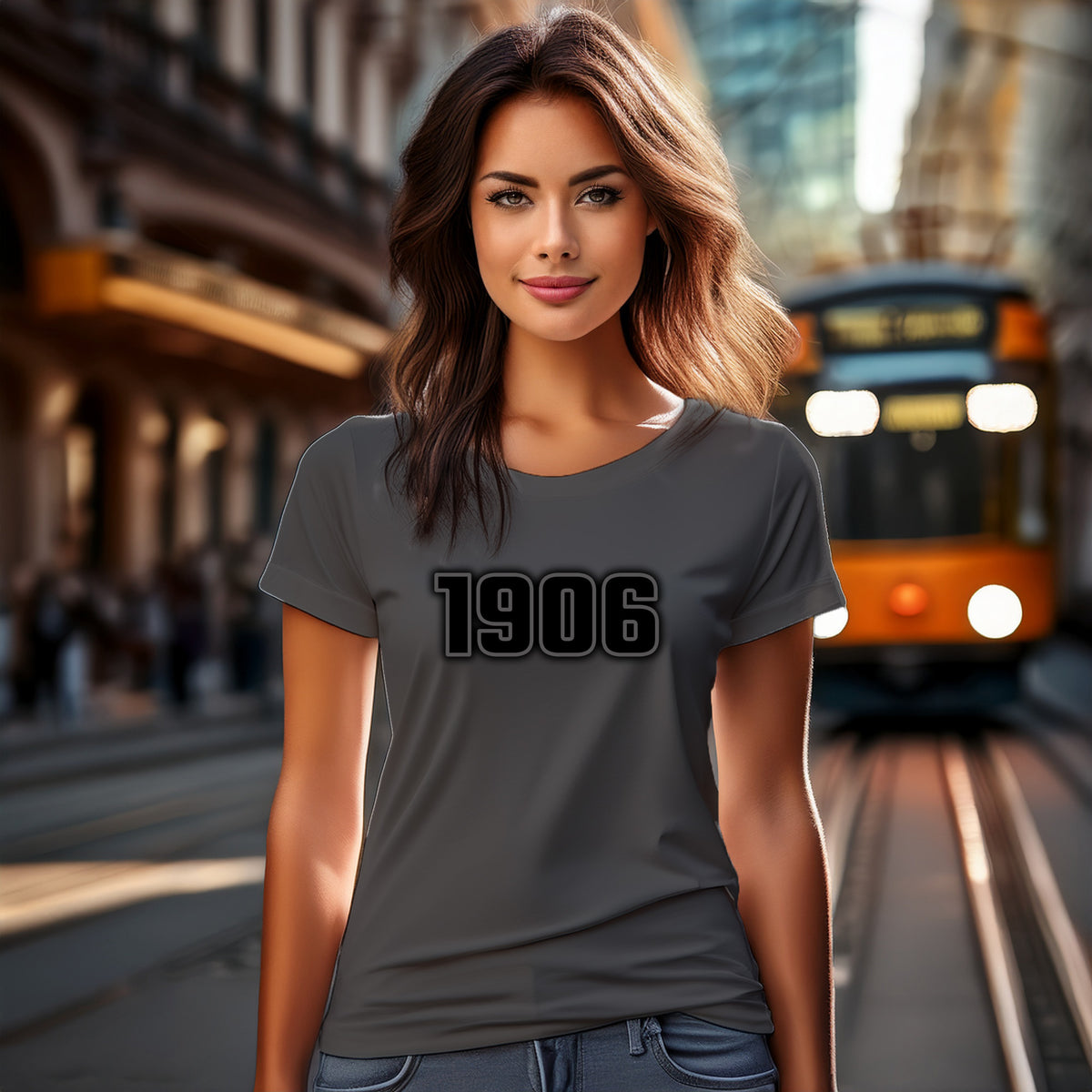 1906 Women T-Shirt | Vintage Birth Year Shirt | City Posters Plus