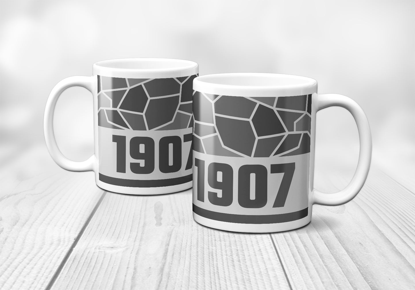 1907 Year Mug (11oz, Melange Grey)