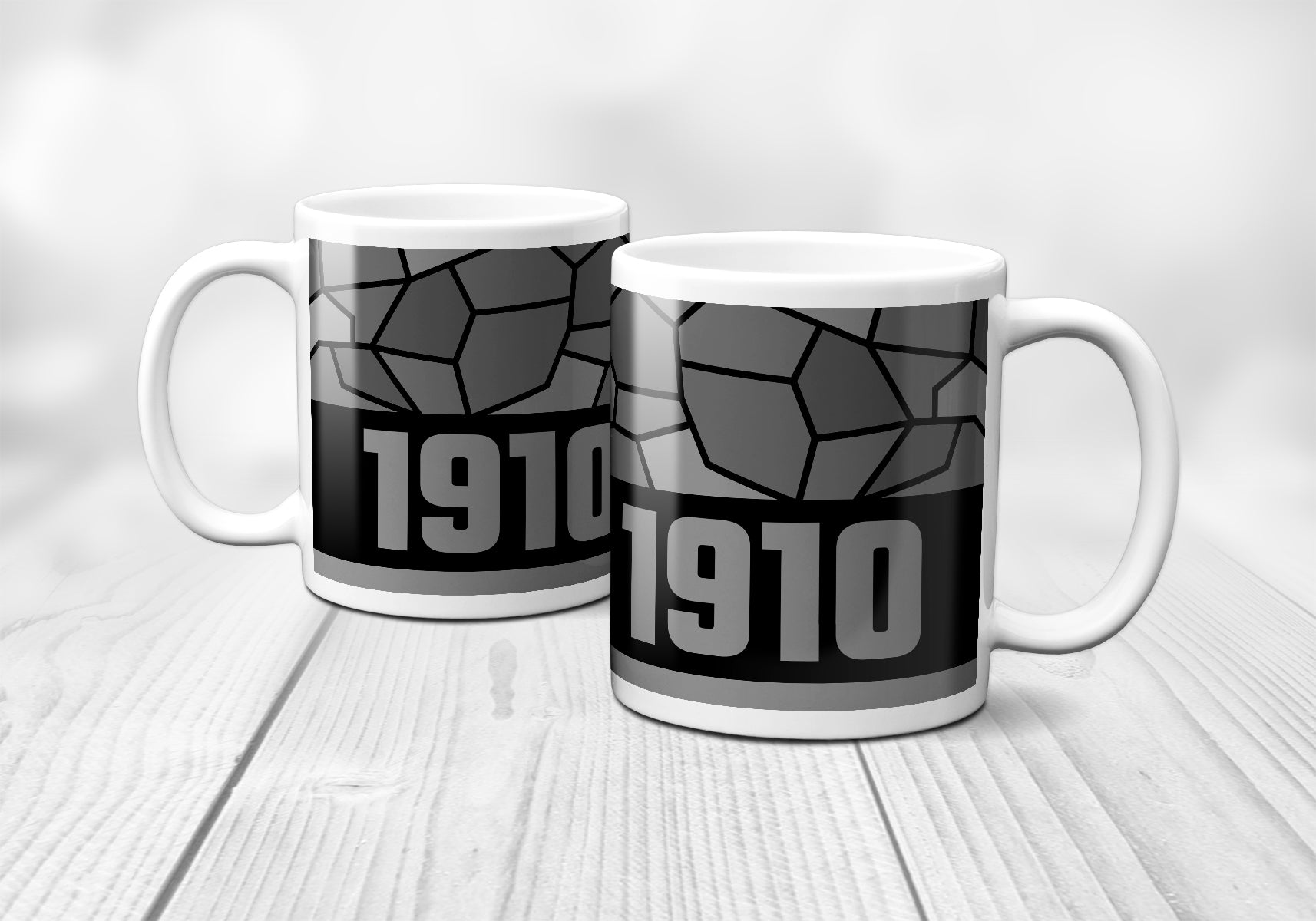 1910 Year Mug (11oz, Black)