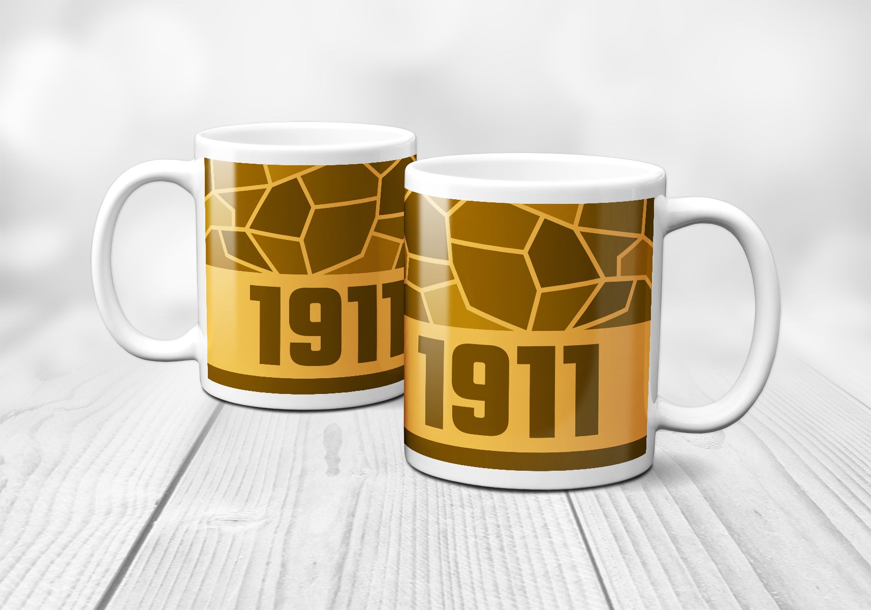 1911 Year Mug (11oz, Golden Yellow)