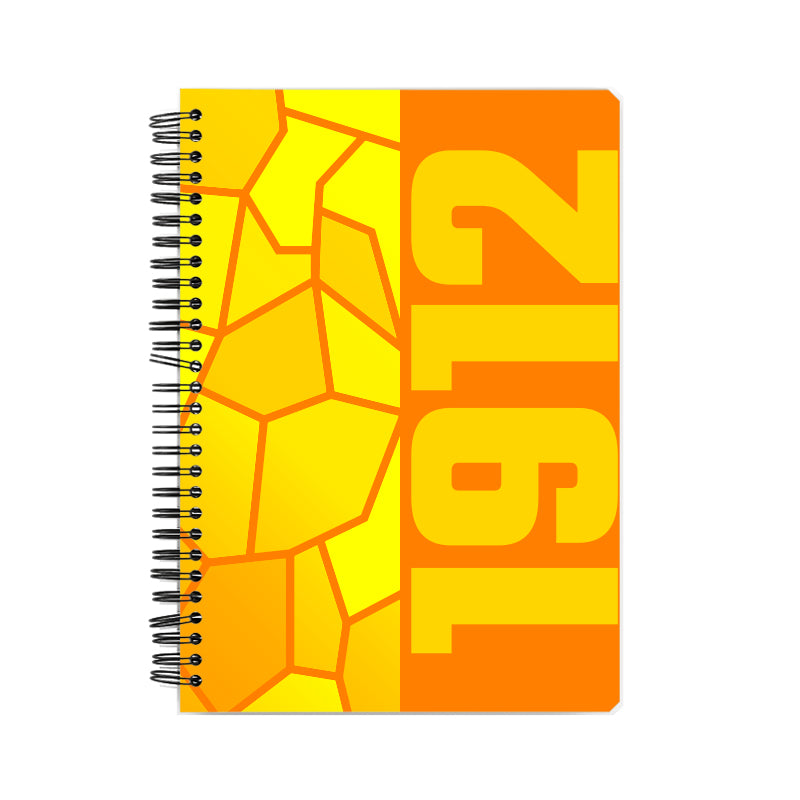 1912 Year Notebook (Orange)