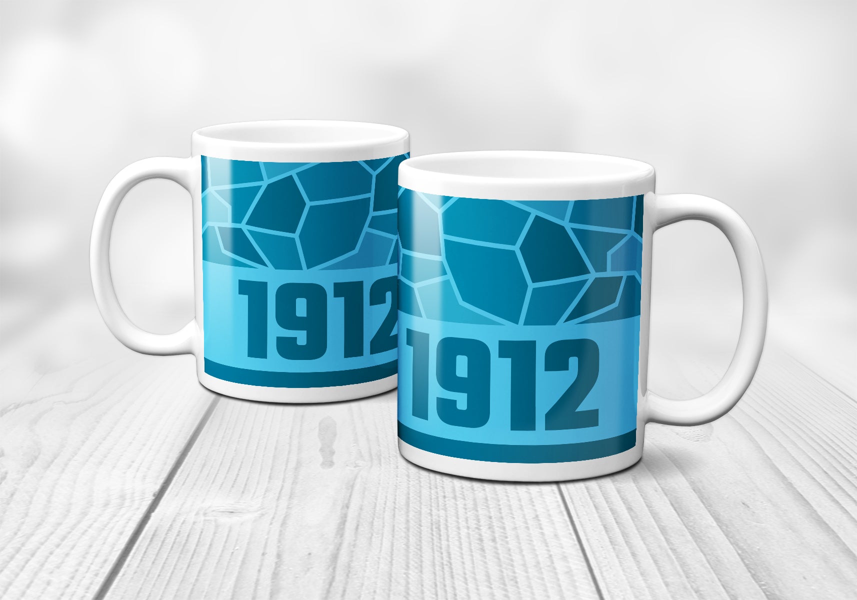 1912 Year Mug (11oz, Sky Blue)