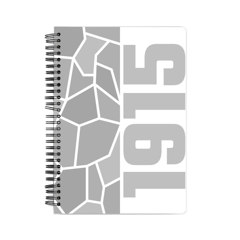 1915 Year Notebook (White)