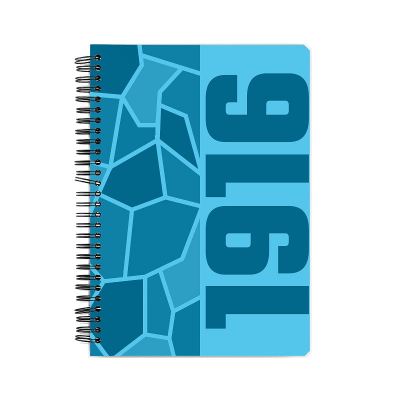1916 Year Notebook (Sky Blue)