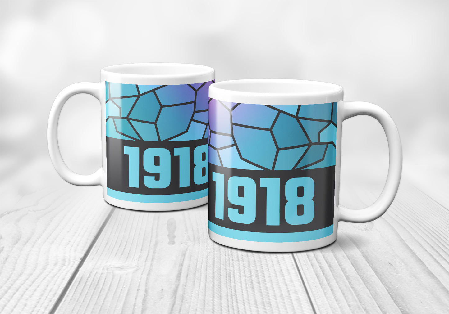 1918 Year Mug (11oz, Charcoal Grey)