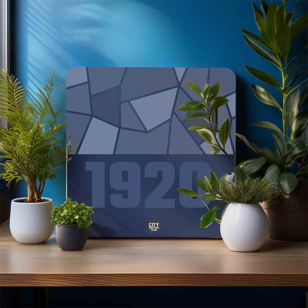 1920 Year Mousepad (Navy Blue)