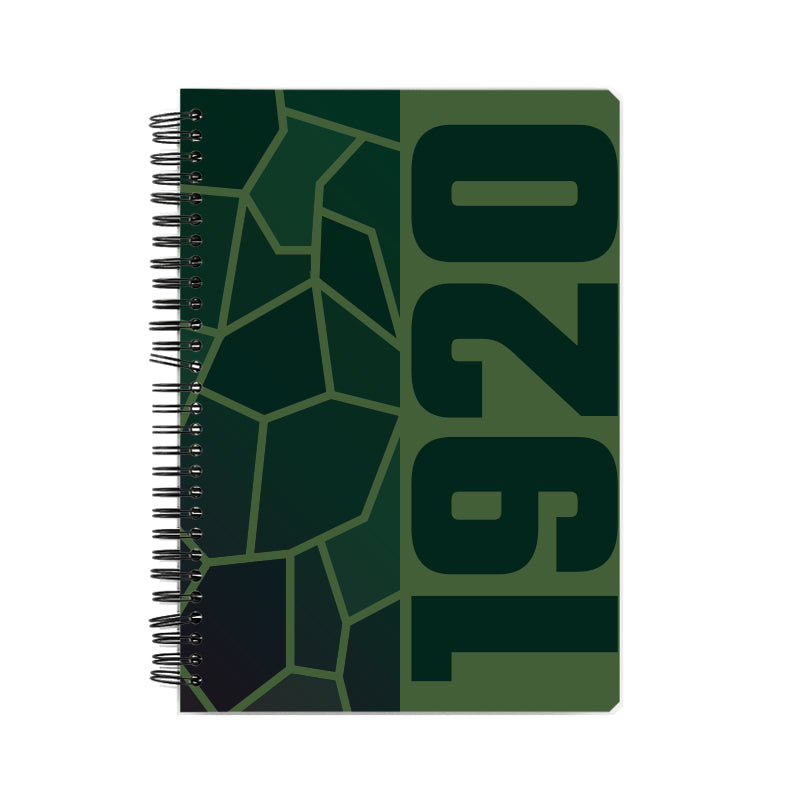 1920 Year Notebook (Olive Green)