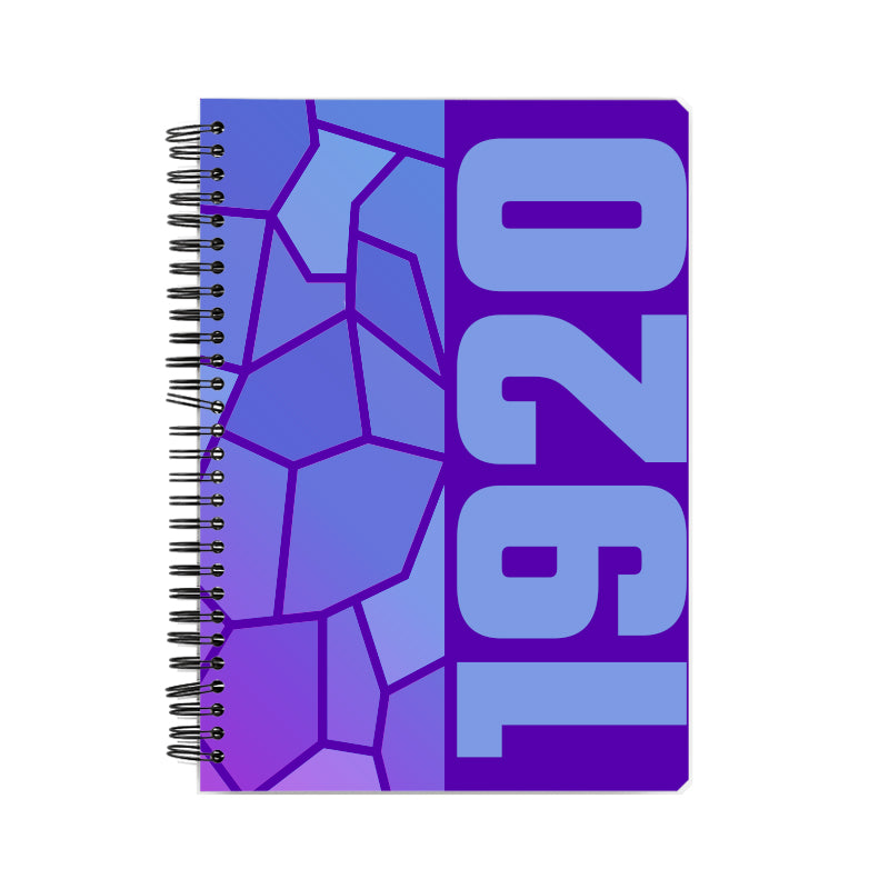 1920 Year Notebook (Purple)