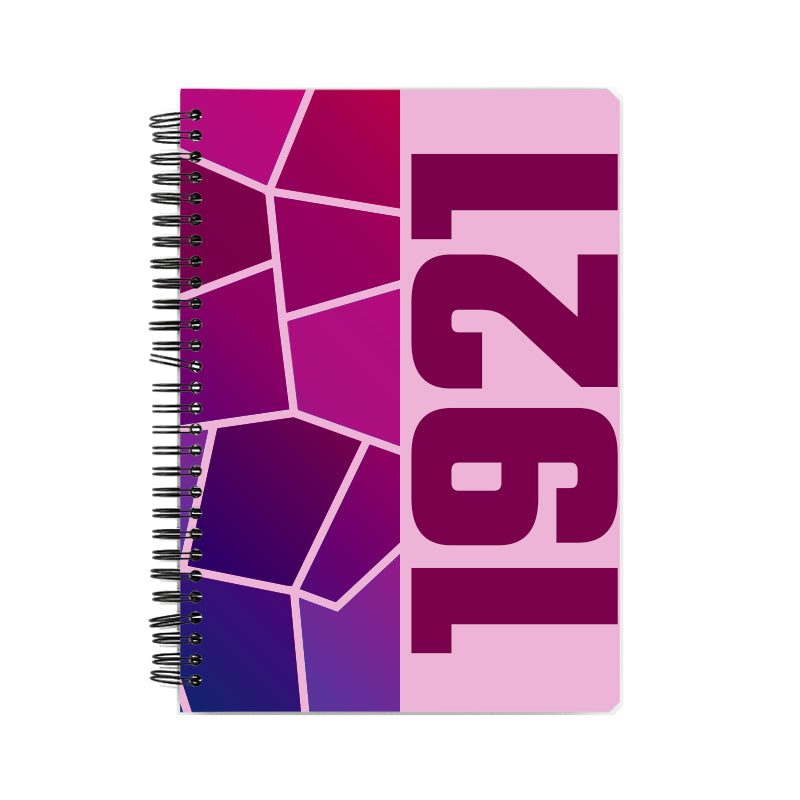 1921 Year Notebook (Light Pink)