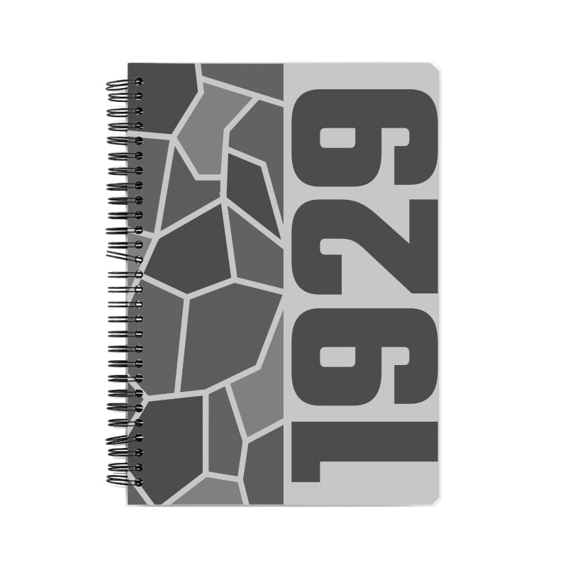 1929 Year Notebook (Melange Grey)