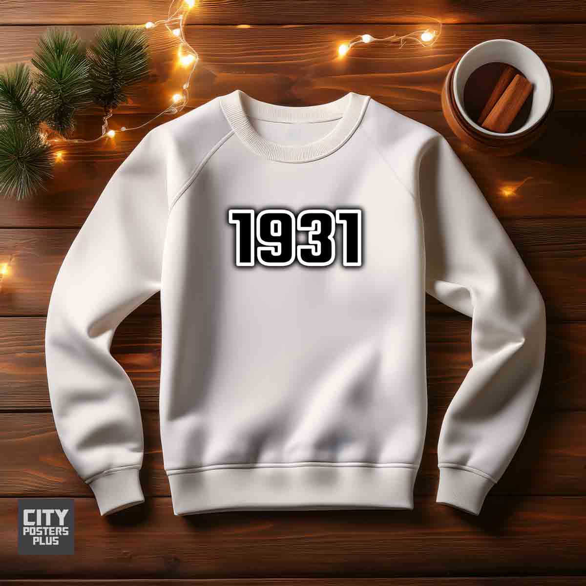 1931 Men Unisex Sweatshirt | Vintage Birth Year Gift Sweatshirt