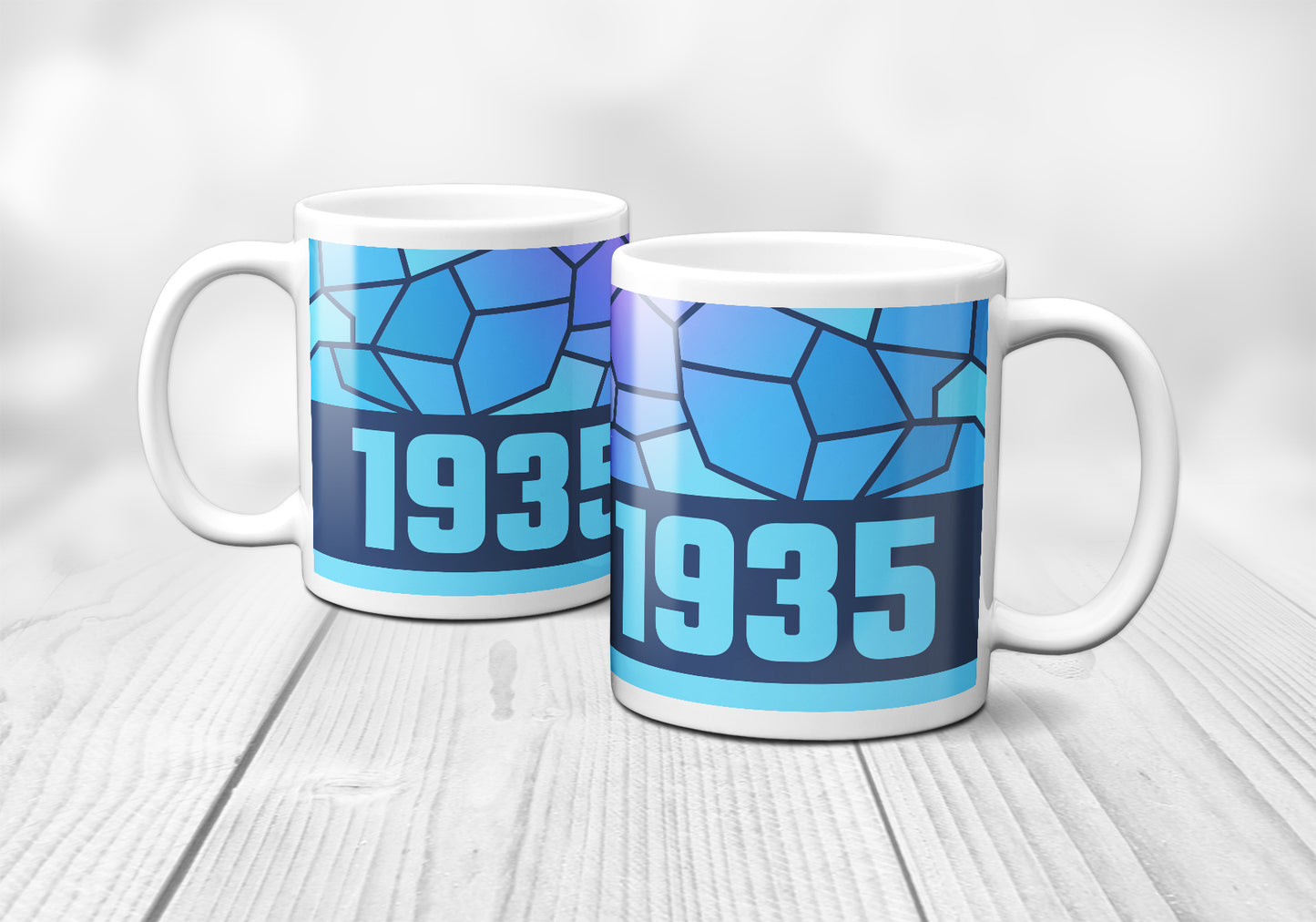 1935 Year Mug (11oz, Navy Blue)