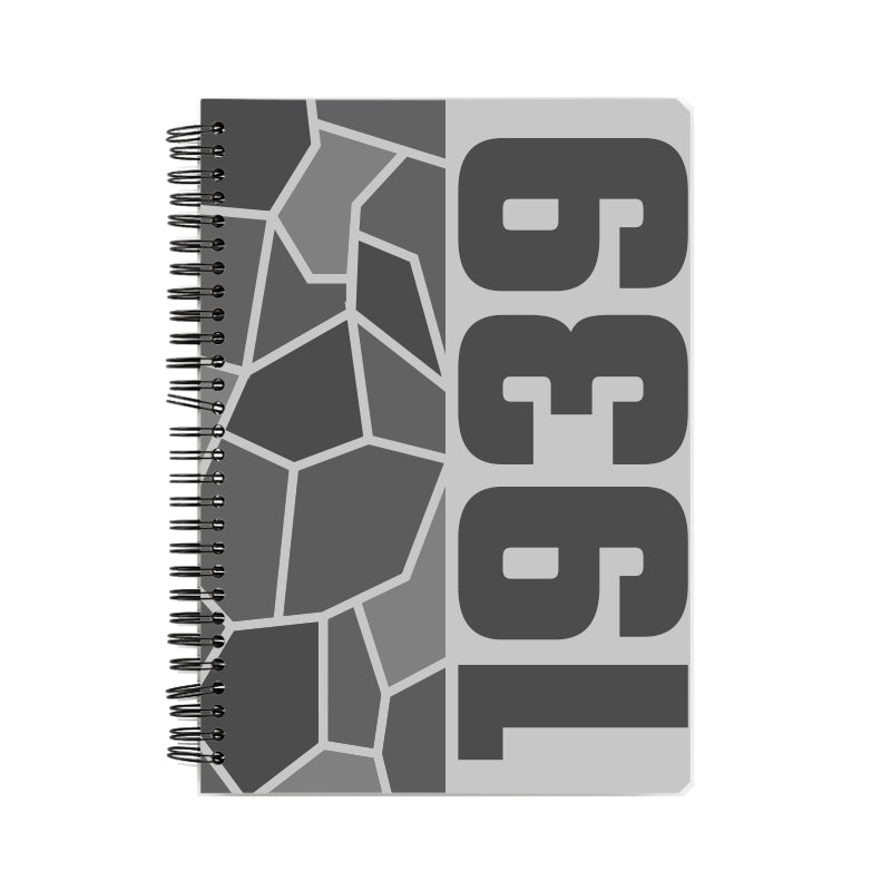 1939 Year Notebook (Melange Grey)