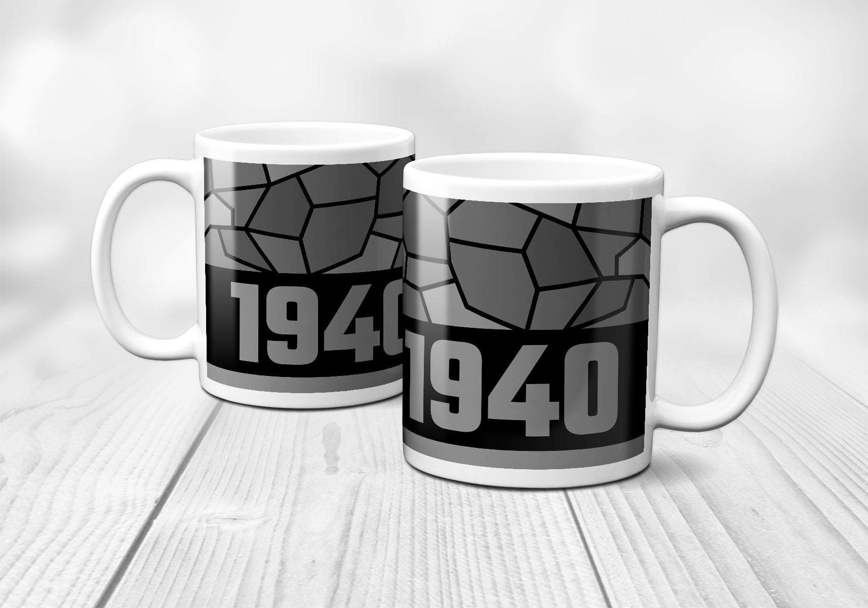 1940 Year Mug (11oz, Black)