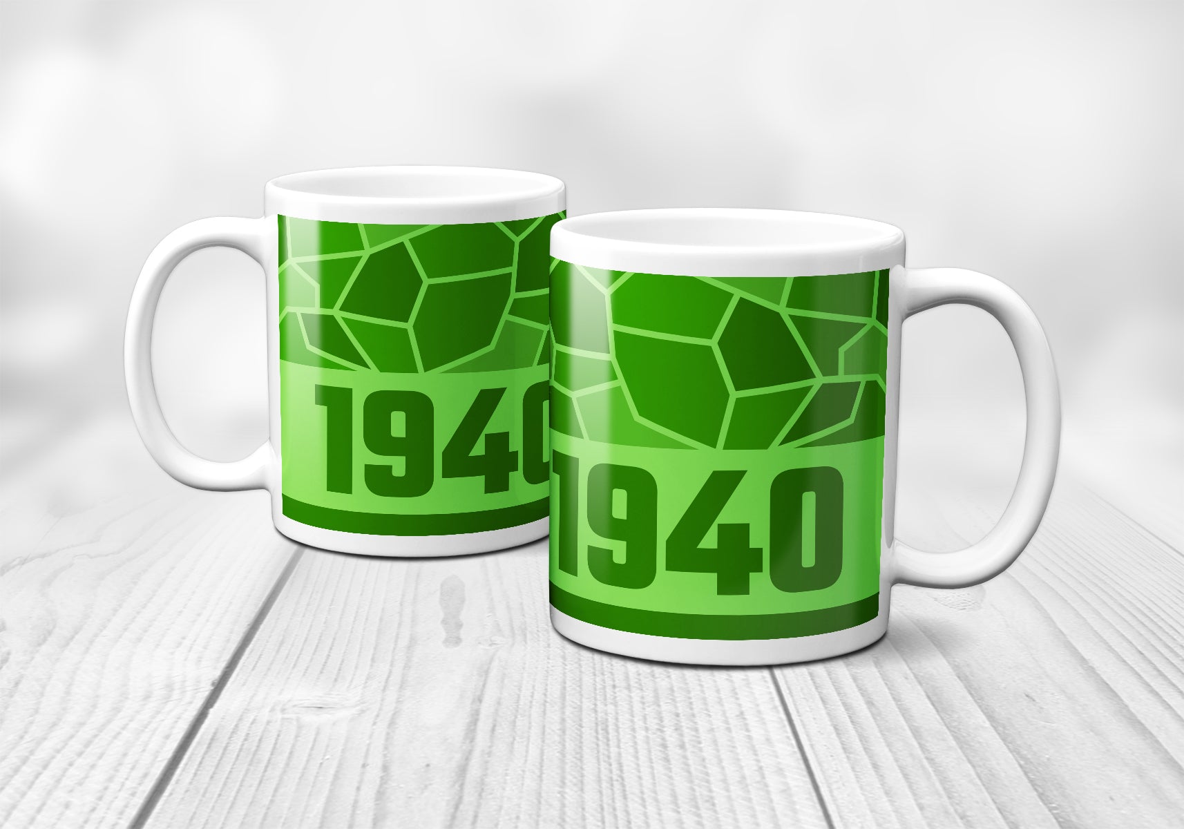 1940 Year Mug (11oz, Liril Green)