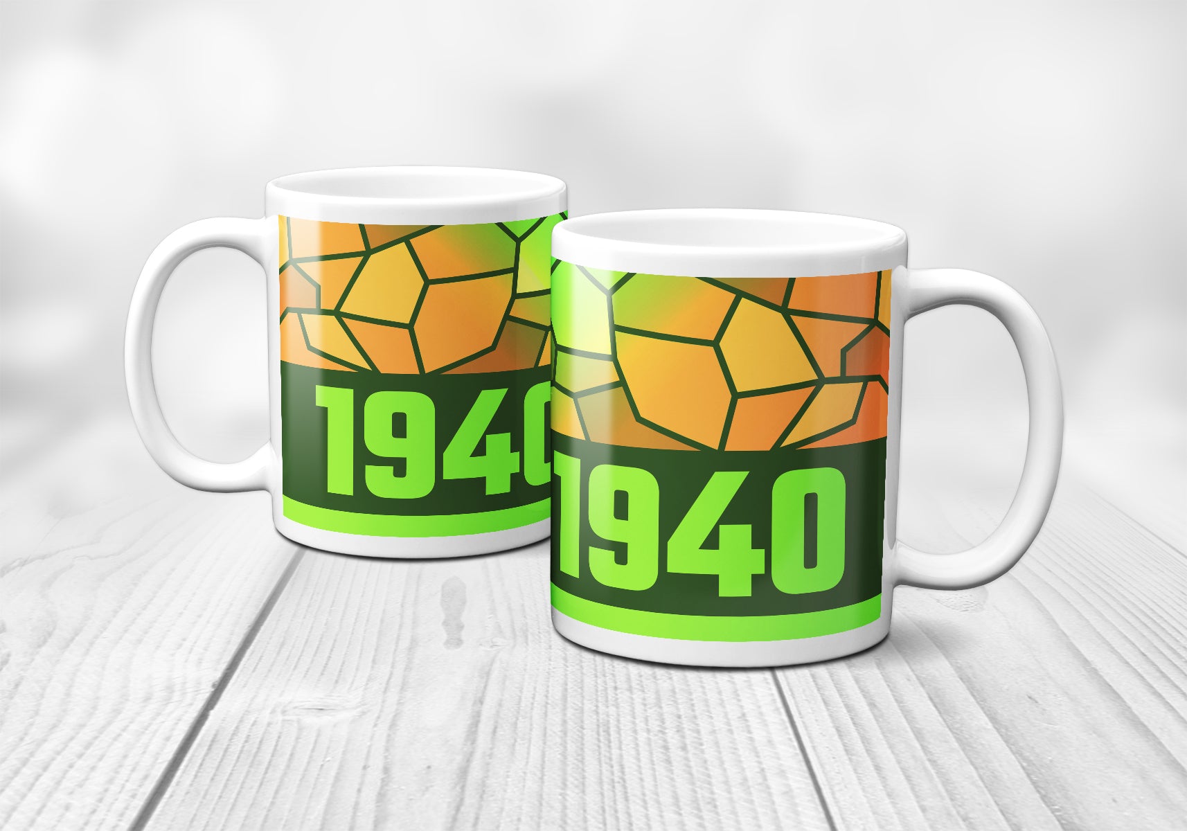 1940 Year Mug (11oz, Olive Green)