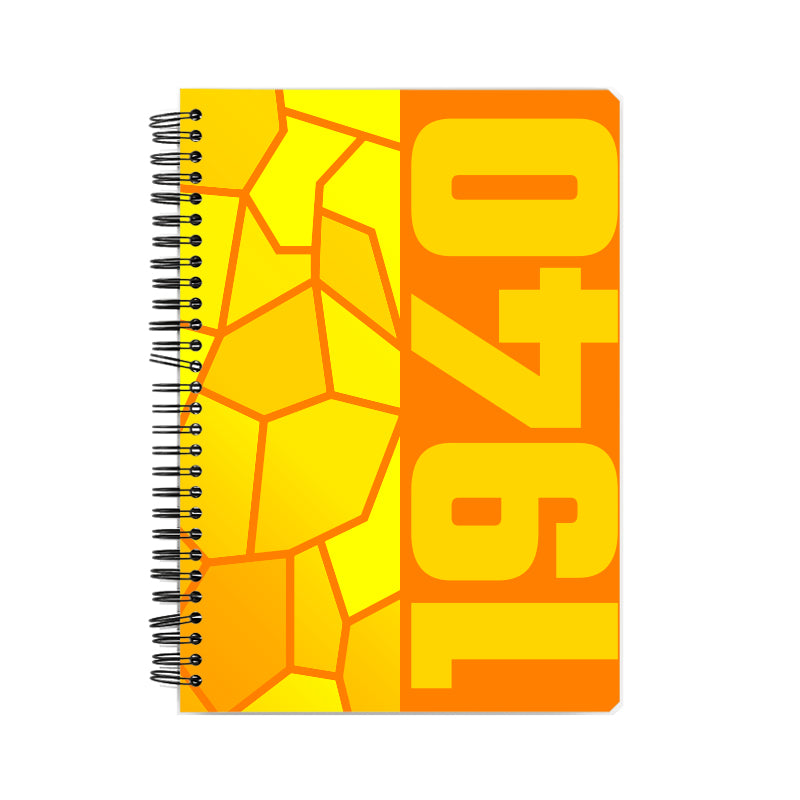 1940 Year Notebook (Orange)