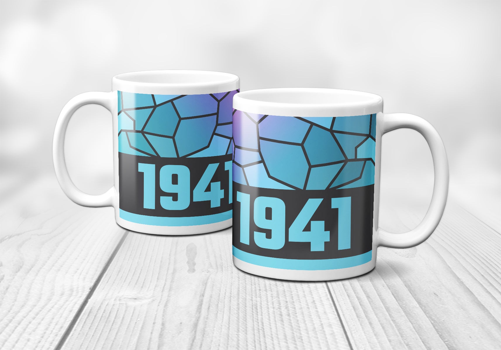 1941 Year Mug (11oz, Charcoal Grey)