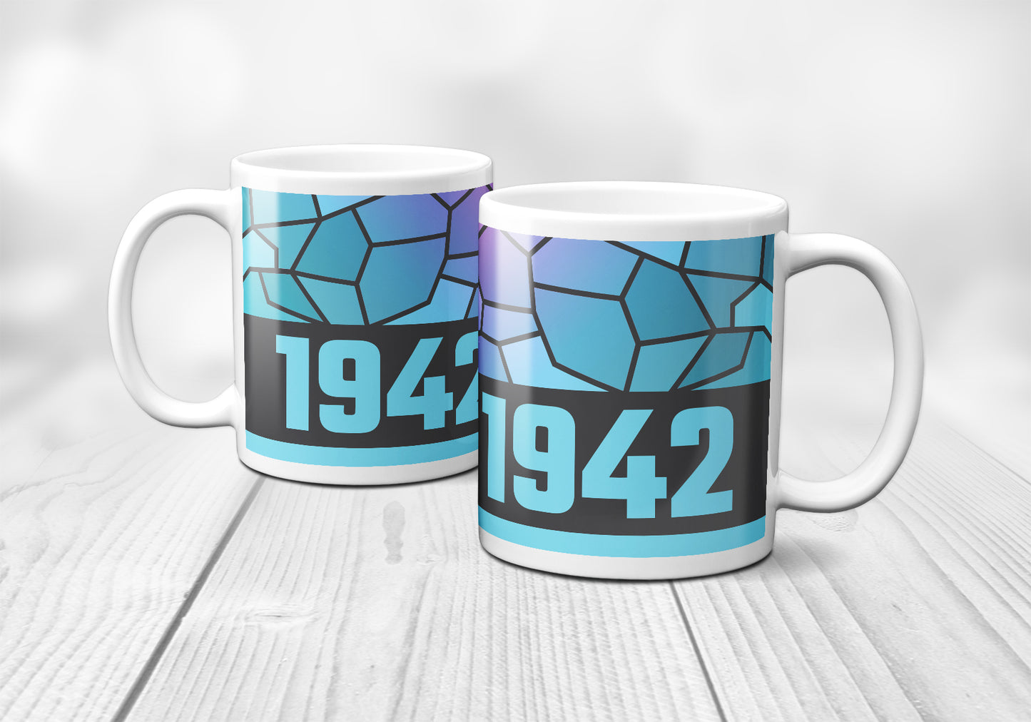 1942 Year Mug (11oz, Charcoal Grey)