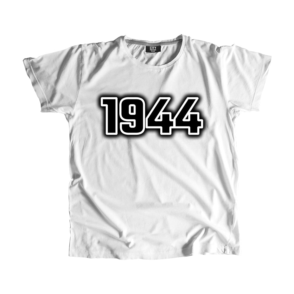 1944 Vintage Heritage Year Men Unisex T-Shirt (White)