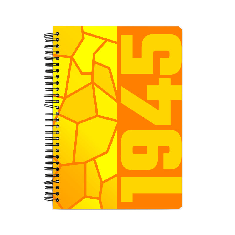 1945 Year Notebook (Orange)
