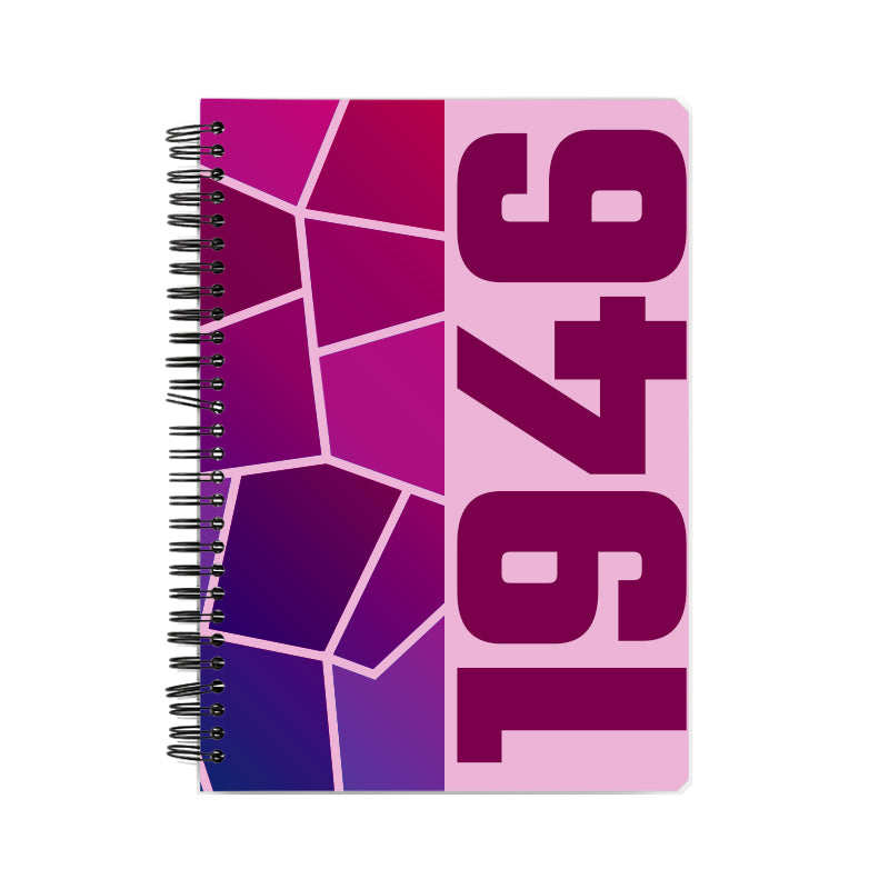 1946 Year Notebook (Light Pink)