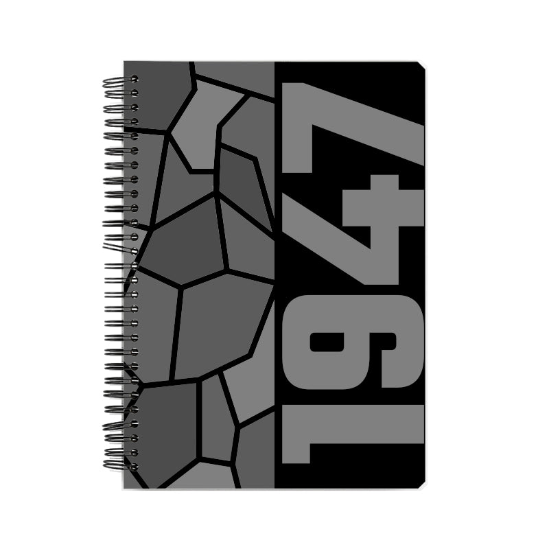 1947 Year Notebook (Black)