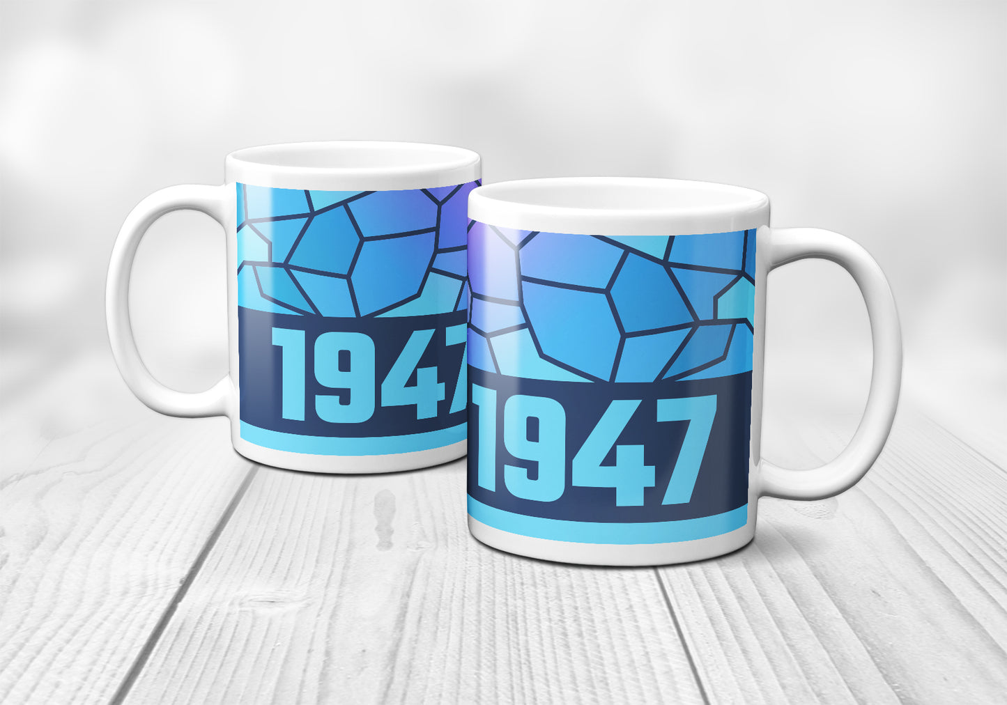 1947 Year Mug (11oz, Navy Blue)