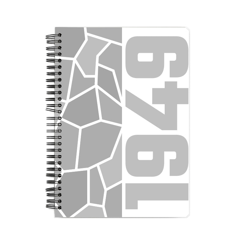 1949 Year Notebook (White)