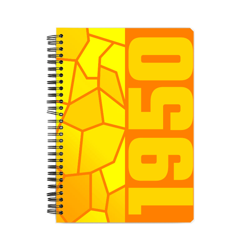 1950 Year Notebook (Orange)