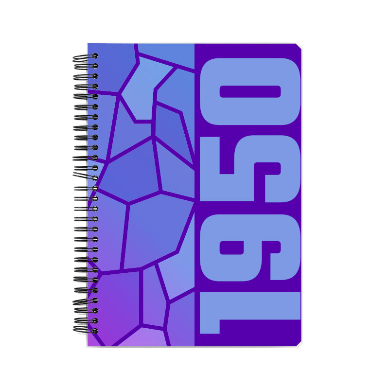 1950 Year Notebook (Purple)
